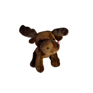 Plushland Moose Plush Animal  Toy New With Tags